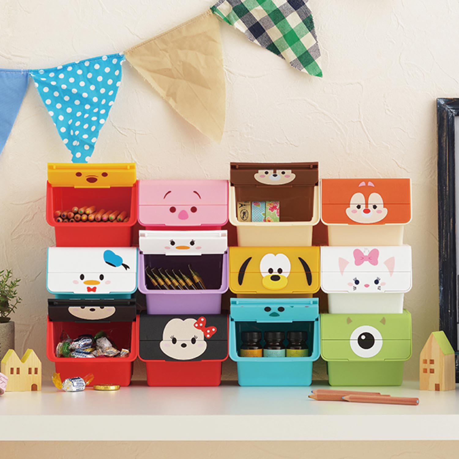 ツムツム卓上スタッキング収納ケース ディズニー Disney 通販のベルメゾンネット ツムツム卓上スタッキング収納ケース ディズニー Disney 通販のベルメゾンネット