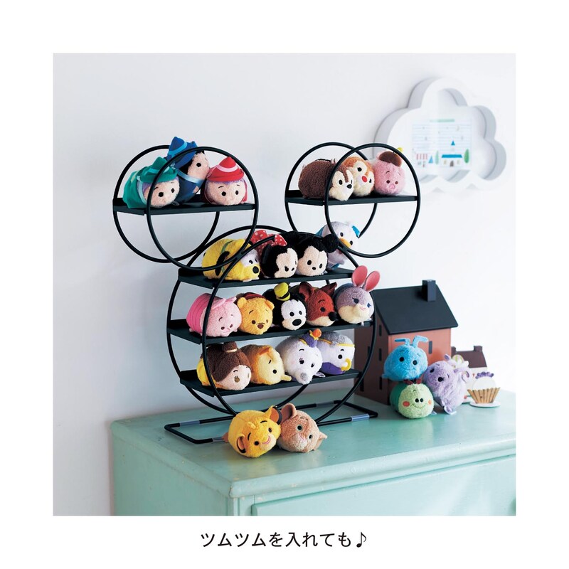 ディスプレイ小物収納ラック ミッキーモチーフ ディズニー Disney 通販のベルメゾンネット