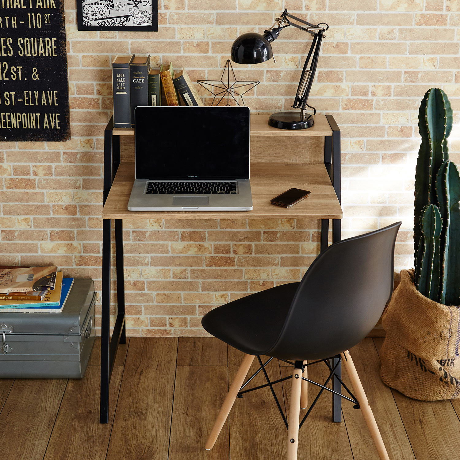 【ベルメゾン】ブルックリンスタイルのデスク 【ベルメゾン】ブルックリンスタイルのデスク