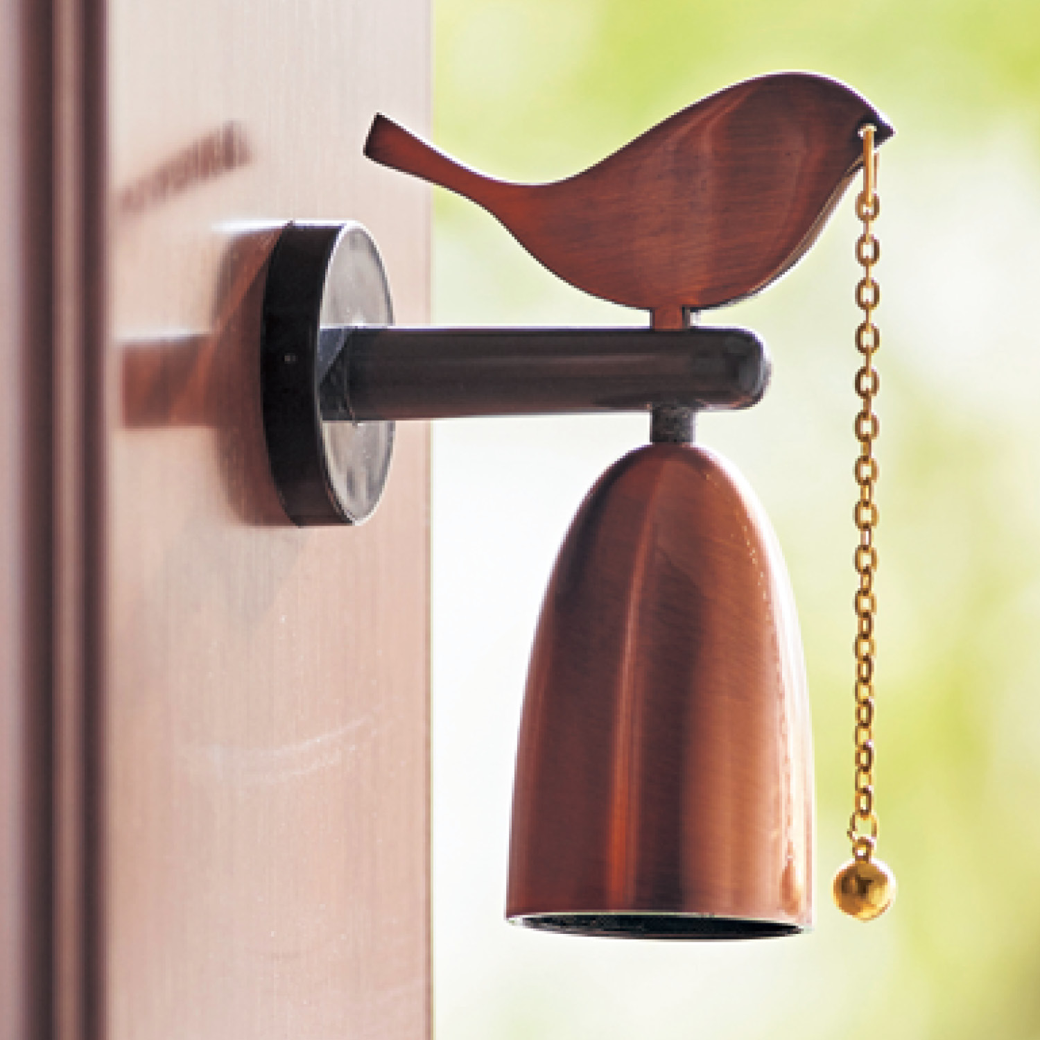 マグネットで取り付けられるドアチャイム <小鳥/ねこ>【ドア・引き戸対応】 マグネットで取り付けられるドアチャイム <小鳥/ねこ>【ドア・引き戸対応】