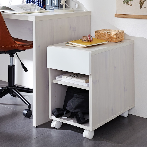 【ベルメゾン】リュックの収納に便利な引出し付きオープンワゴン