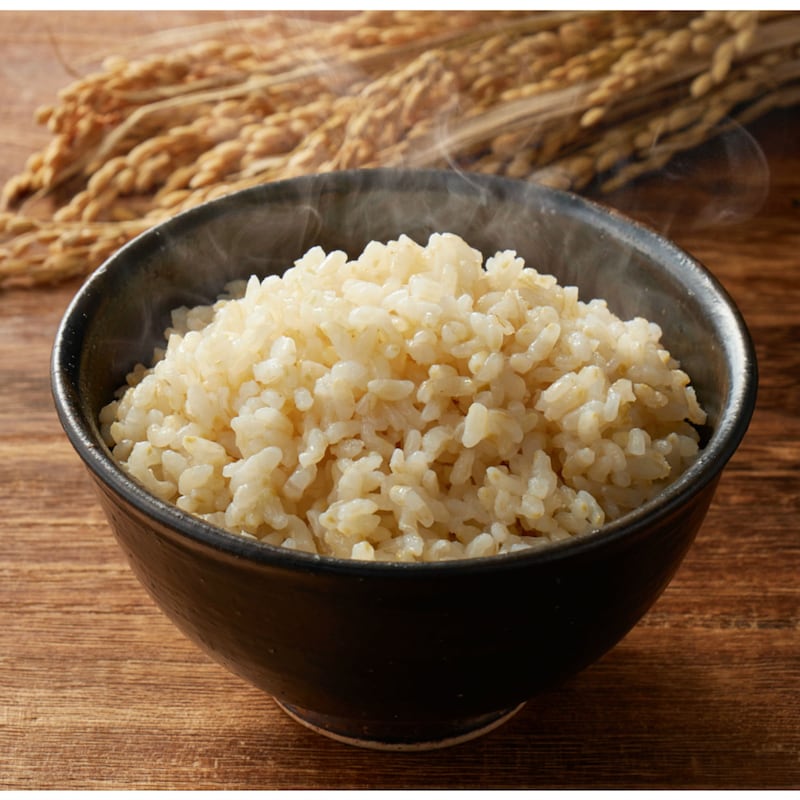 ふつうの炊飯器でふっくら柔らかく炊ける、美味しい玄米です。