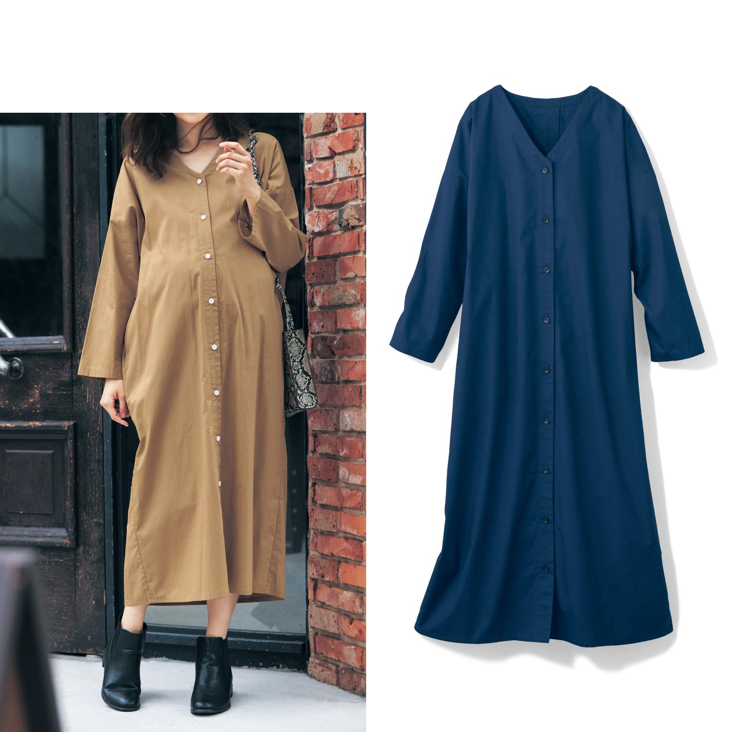 授乳 ワンピースの通販 通販のベルメゾンネット 授乳 ワンピースの通販 通販のベルメゾンネット