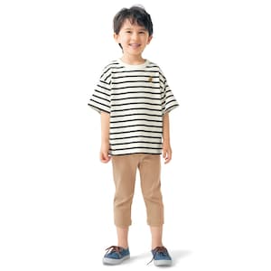 ベージュ／モデル身長112cm・サイズ110