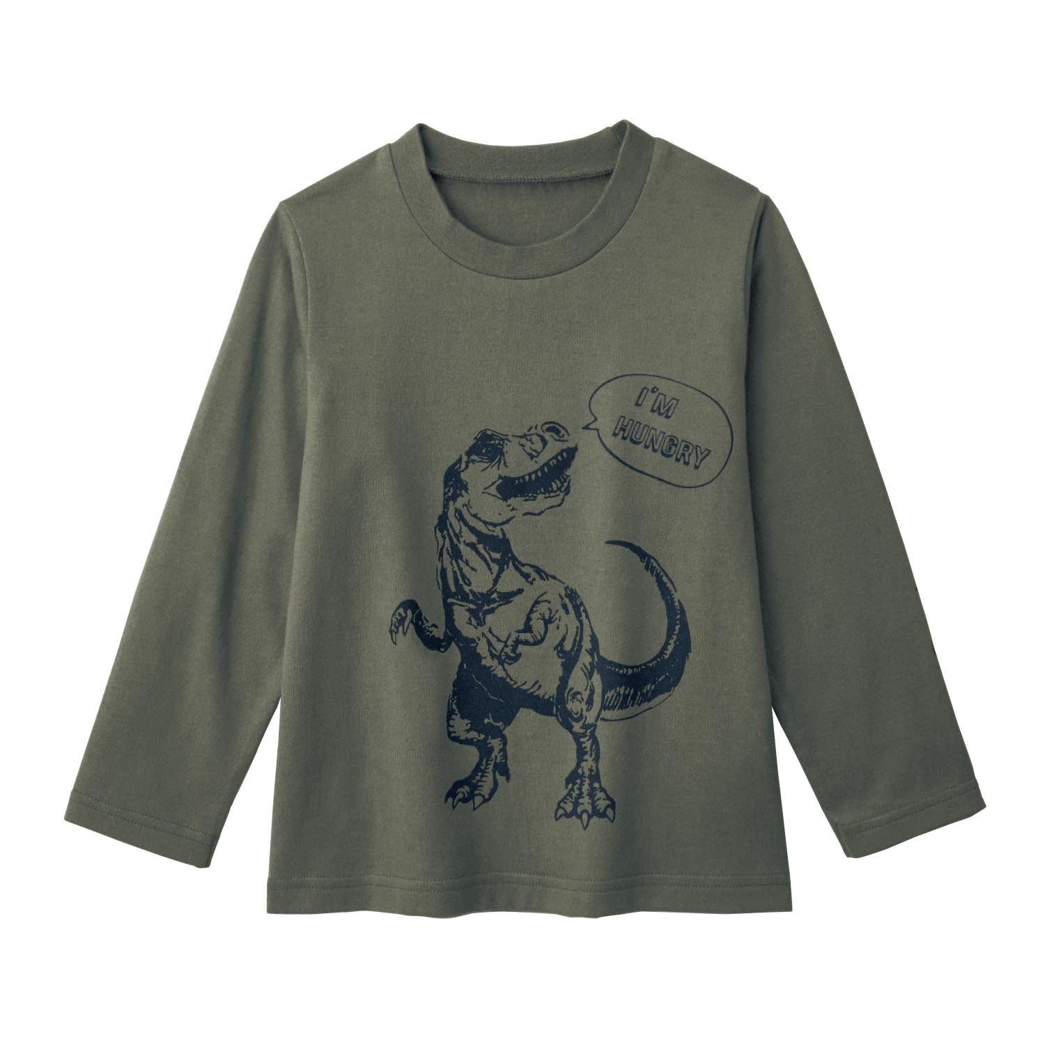 大好き 恐竜かっこいいロンt 普段着男児長袖 90サイズ トップス
