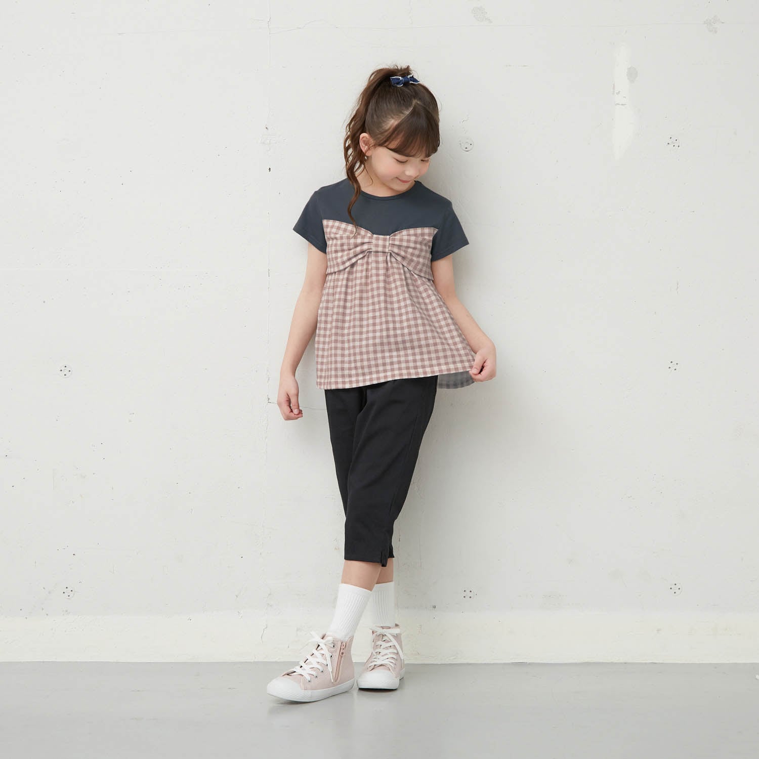 リボンビスチェ風半袖Ｔシャツ【子供服】【女の子】の通販｜ベルメゾン ...