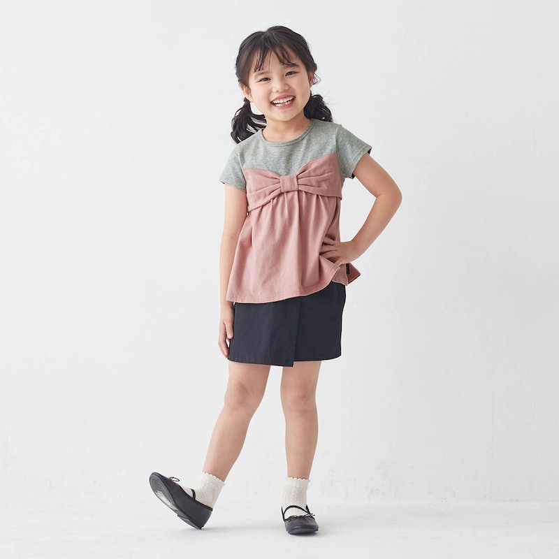 ピンク／モデル身長110cm・110サイズ着用