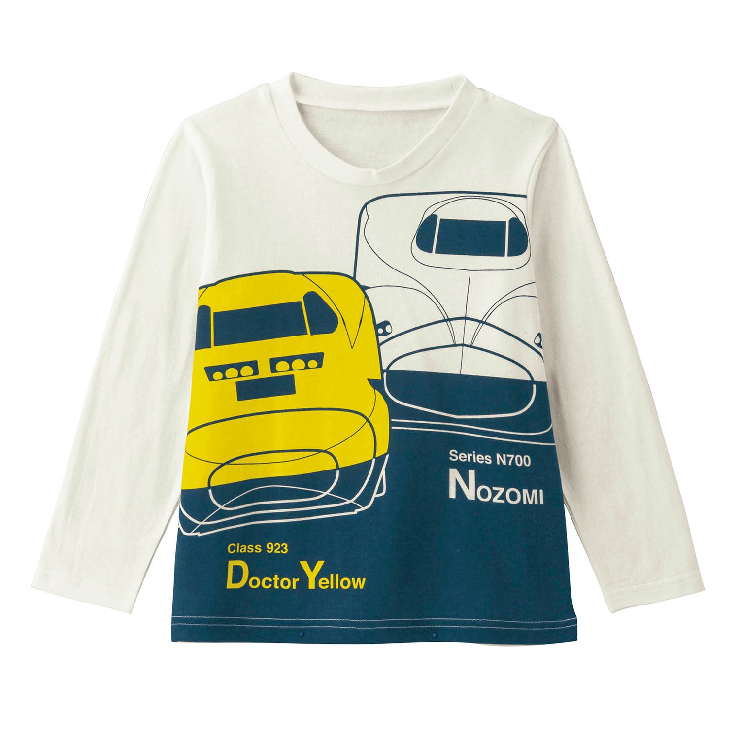 長袖Tシャツ「新幹線シリーズ」（子供服 Tシャツ/カットソー）｜(鉄道