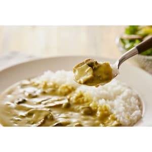 シャンピニオンカレー　調理例