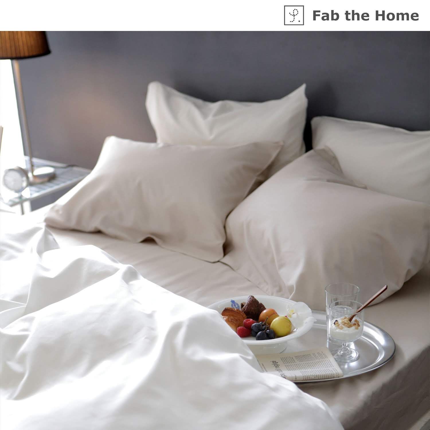 【ファブザホーム/Fab the Home】エジプトコットンのサテン織枕カバー 【ファブザホーム/Fab the Home】エジプトコットンのサテン織枕カバー