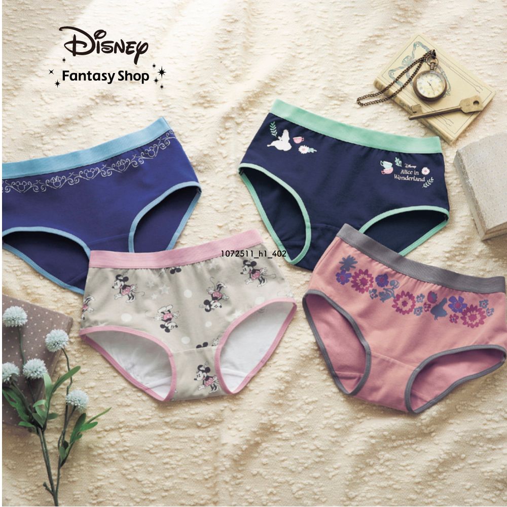 【ディズニー/Disney】【新柄登場】 綿混ショーツ2柄セット(選べるキャラクター) 【ディズニー/Disney】【新柄登場】 綿混ショーツ2柄セット(選べるキャラクター)