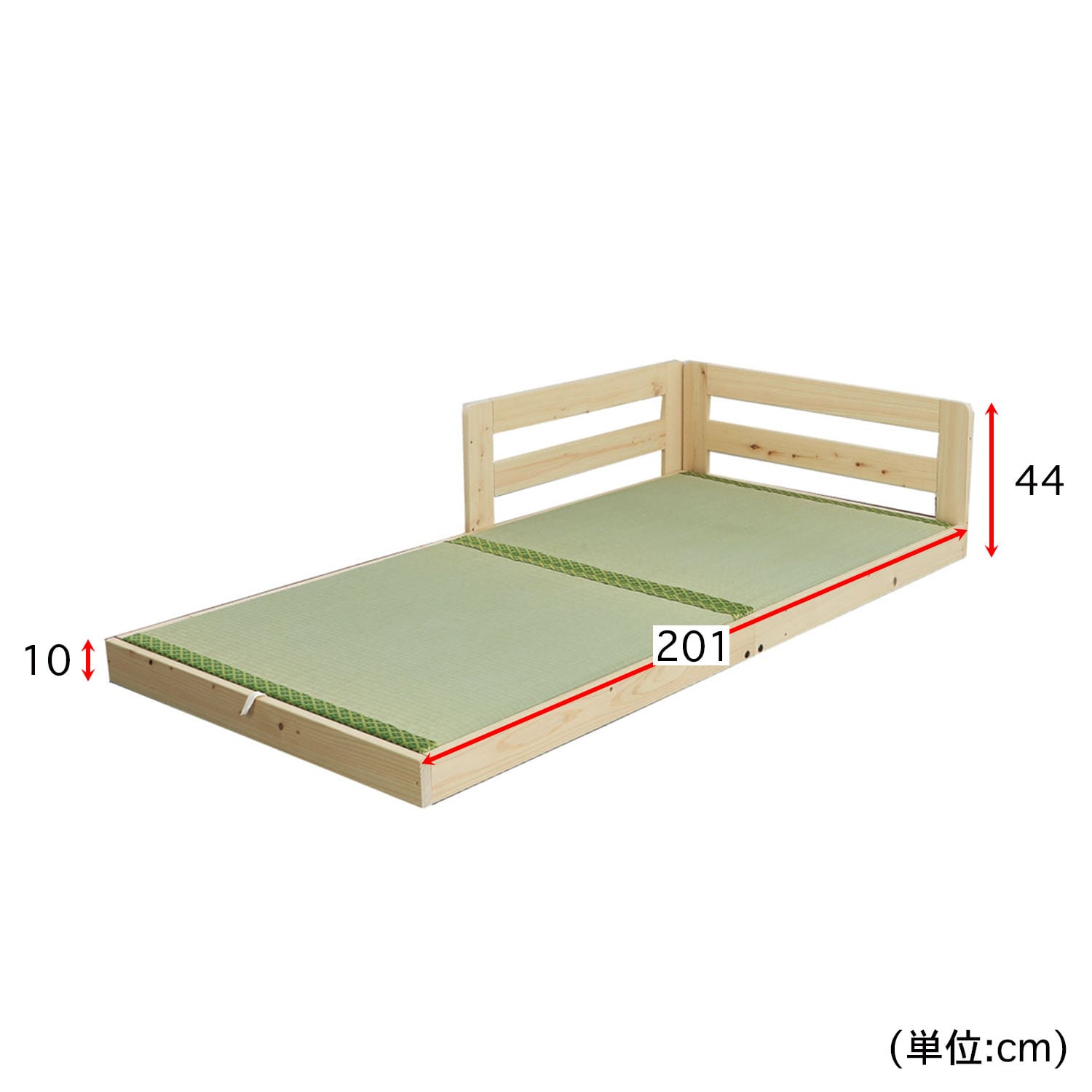 日本製］天然木ひのき材の親子畳ベッド｜通販のベルメゾンネット