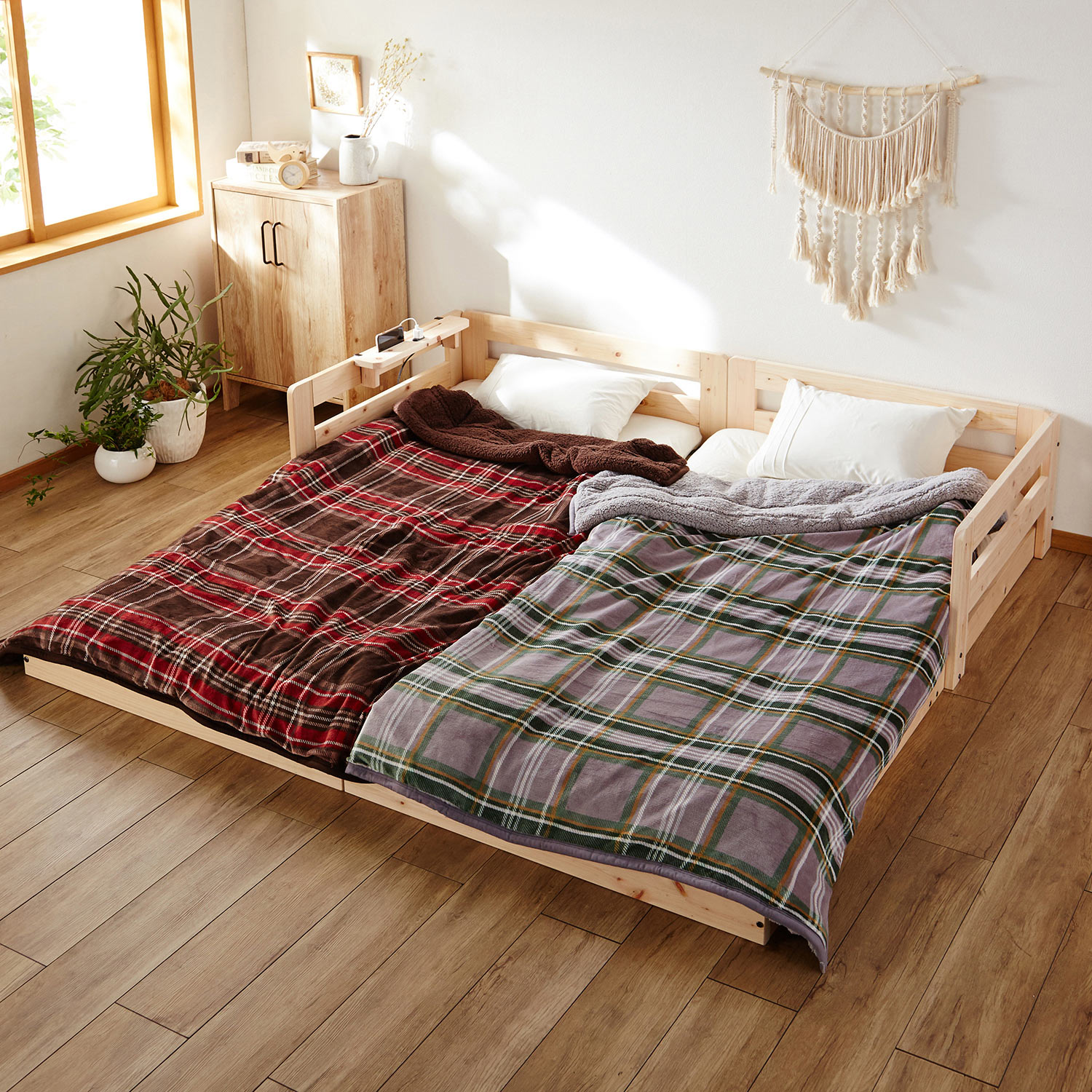 日本製］天然木ひのき材の親子畳ベッド｜通販のベルメゾンネット
