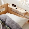 【ベルメゾン】[日本製]天然木ひのき材の親子ベッド専用スマホスタンド