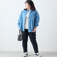 モデル身長157cm／3L・股下62cm