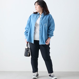 モデル身長157cm／3L・股下62cm