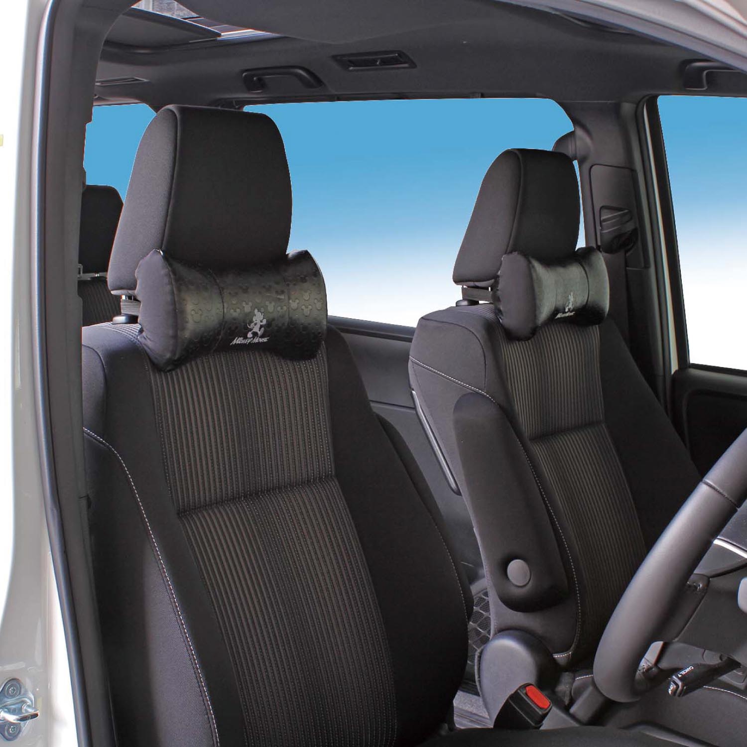 ディズニーミニーちゃんのクッション車用 2枚セット ディズニーミニーちゃんのクッション車用 2枚セット