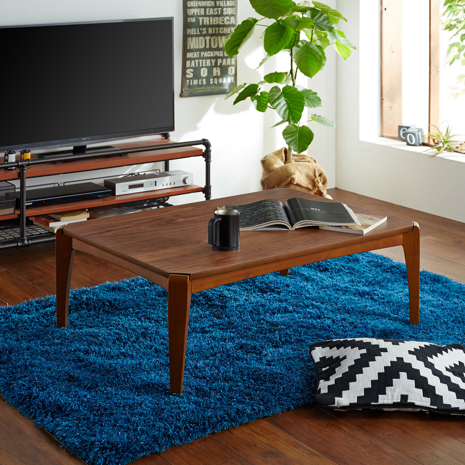 【ベルメゾン】布団がずれにくいこたつテーブル 【ベルメゾン】布団がずれにくいこたつテーブル