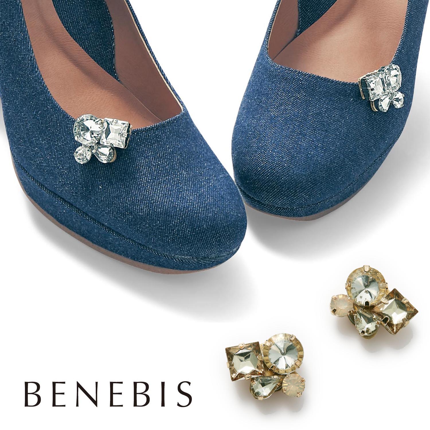 シューズクリップ(ビジュー)(ベネビス/BENEBIS)|通販のベルメゾンネット シューズクリップ(ビジュー)(ベネビス/BENEBIS)|通販のベルメゾンネット