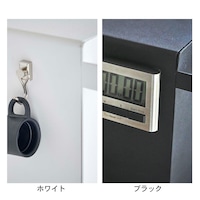 マグネットをくっつけられます。