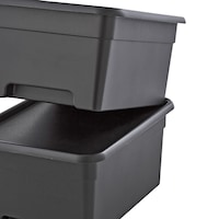 スタッキングして使用できます。/ブラック・S
