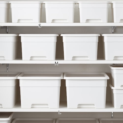 取っ手付きで取り出しやすい！収納ボックスセット ＜奥行３３．５／奥行４０／奥行４９ｃｍ＞