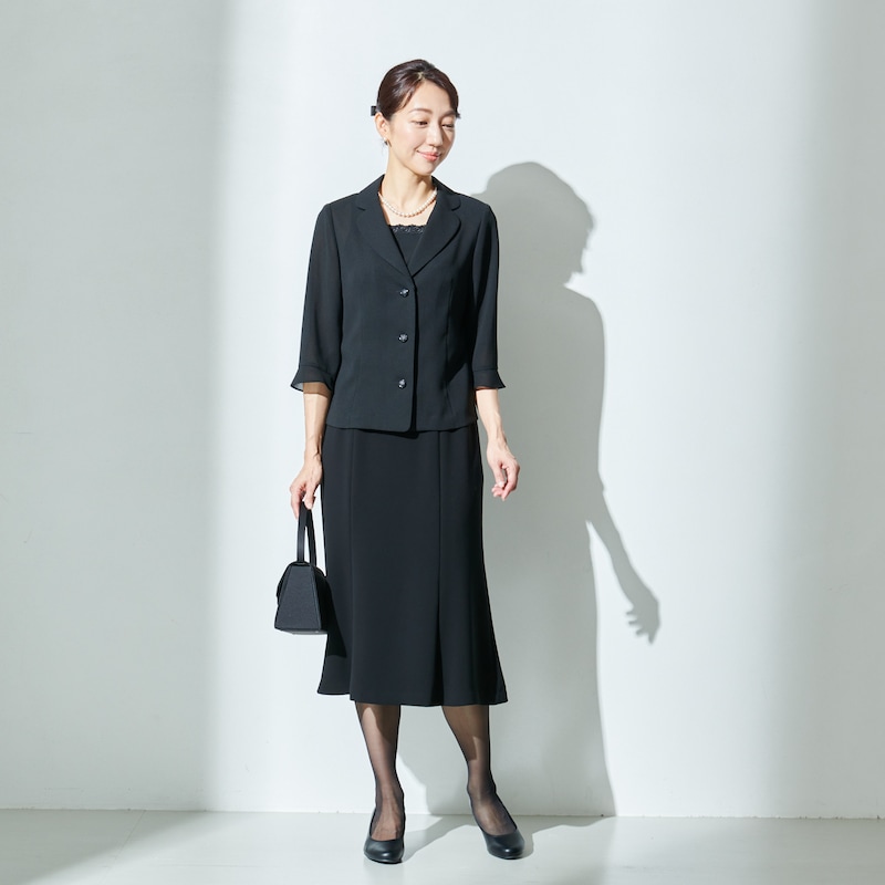 コーディネート例(モデル身長170cm、着用サイズ：9ABR)