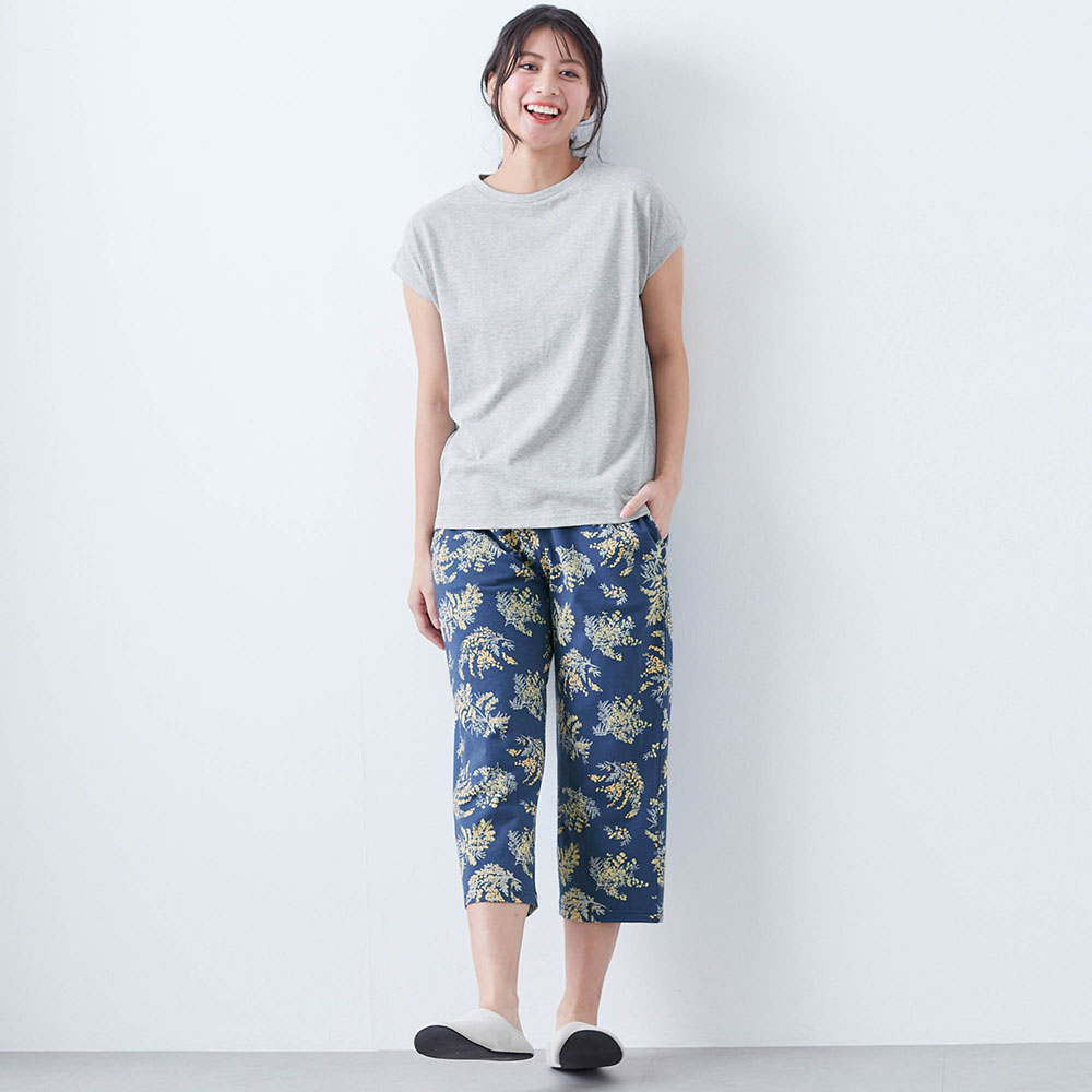 しっかり素材のサラッとコットンスラブパジャマ しっかり素材のサラッとコットンスラブパジャマ