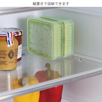 ※縦置きは冷凍した状態でのみとなります。