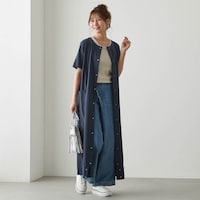 モデル身長166cm・マタニティL～LLサイズ着用