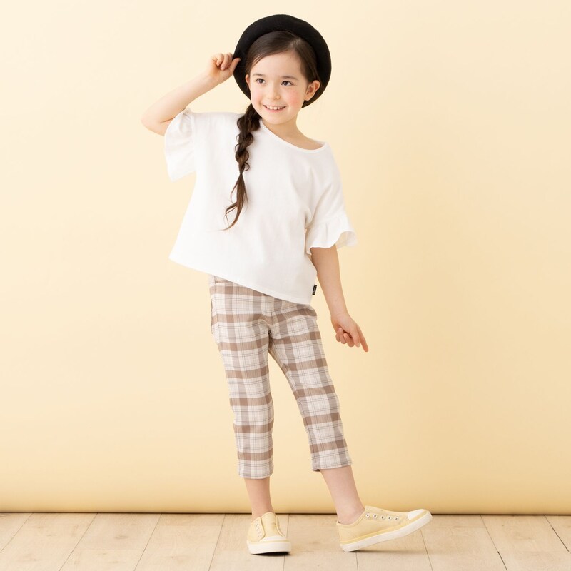 やみつき スーパーストレッチ七分丈パンツ 男の子女の子子供服 ジータ Gita 通販のベルメゾンネット