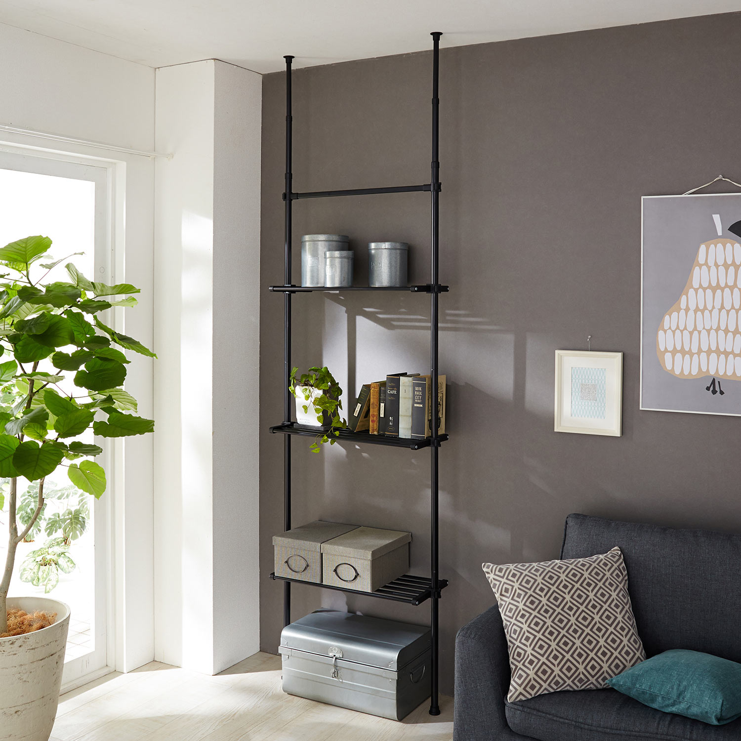 【ベルメゾン】【超特価商品】 突っ張りラック