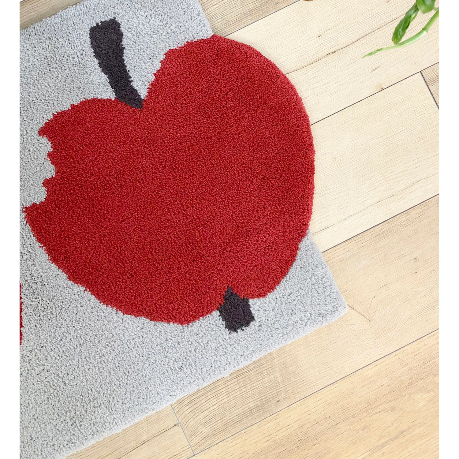 リンゴデザインの玄関マット 日本製 フィンレイソン Finlayson 通販のベルメゾンネット リンゴデザインの玄関マット 日本製 フィンレイソン Finlayson 通販のベルメゾンネット