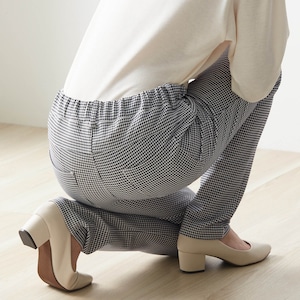 伸び・戻りが良くて型崩れしにくいジャージ素材
