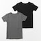 綿素材フライス半袖Ｔシャツインナー２枚組【ジュニア肌着】