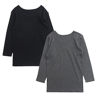 ブラック＆グレー（長袖）