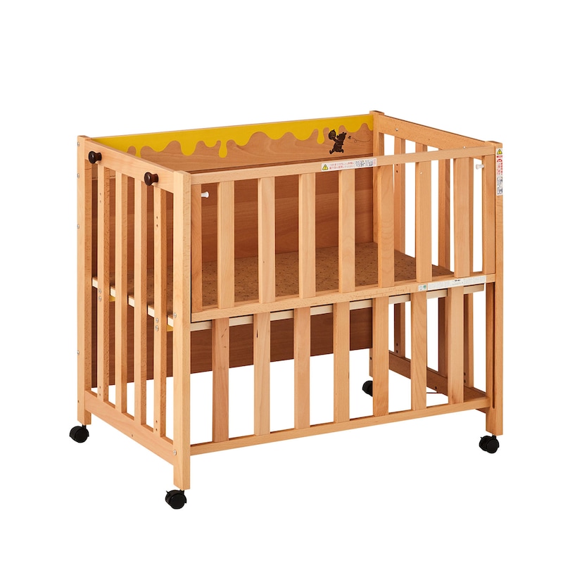 レビュー高評価の商品 ベビーベッド Disney ディズニー ミッキーマウス デルタチュルドレン Delta Children S 組み立て式 子供用 ベッド Fucoa Cl