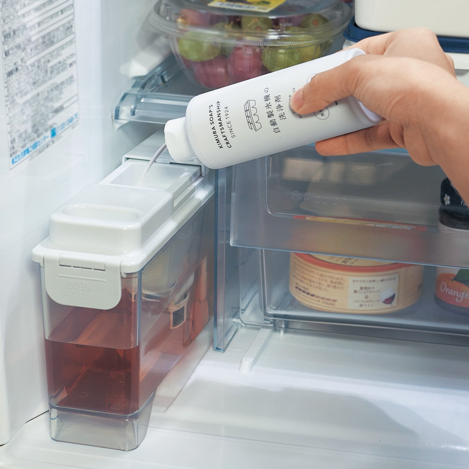 【木村石鹸】冷蔵庫の自動製氷機の洗浄剤[日本製]画像