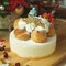 【クリスマスケーキ】プロフィトロールレアチーズケーキ