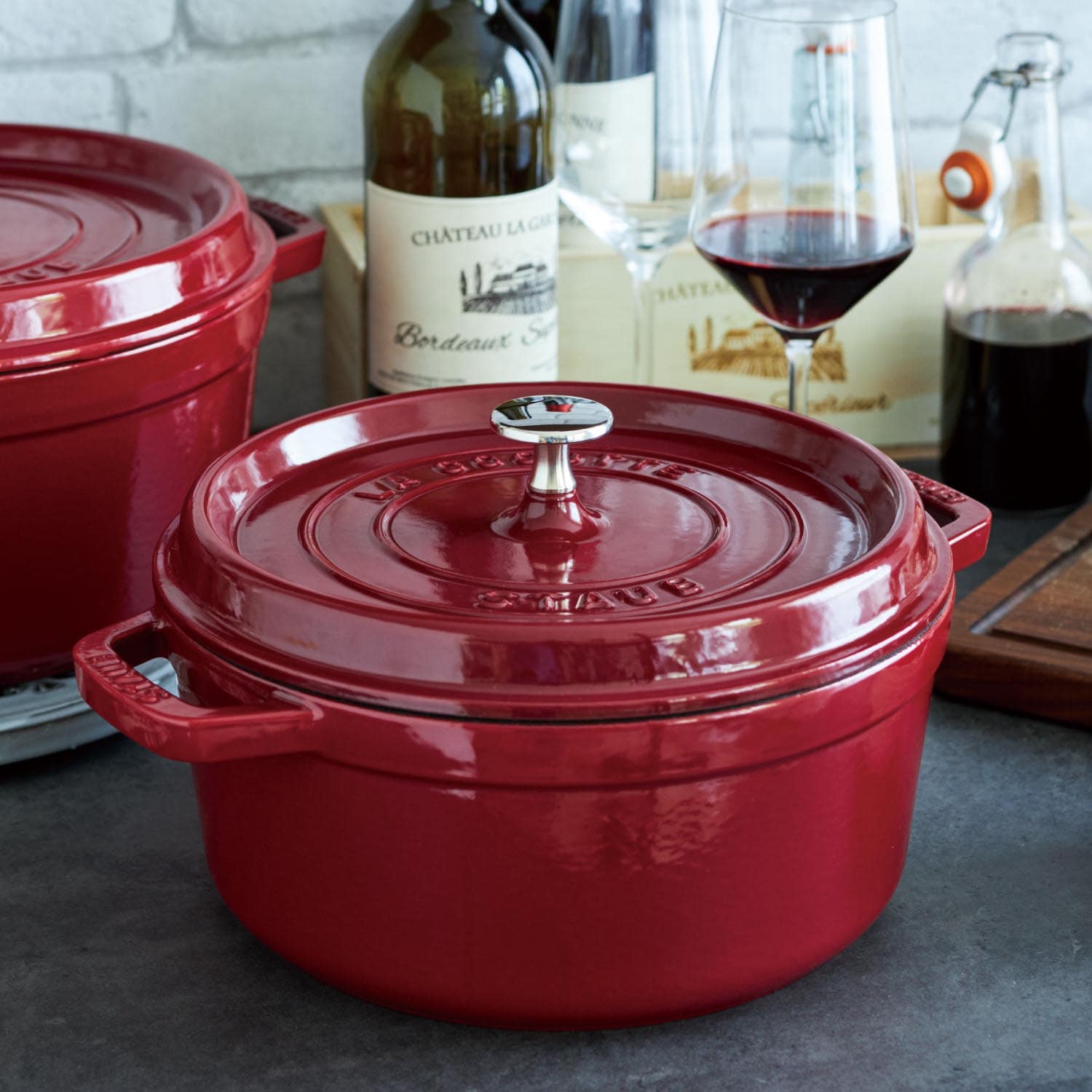 すぐったレディース福袋 STAUB 鋳物ホーロー鍋 ピコ ココット 24 CM