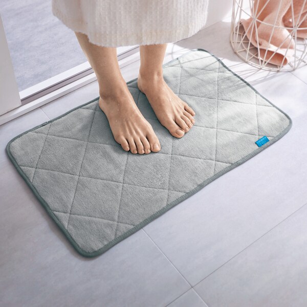 【乾度良好(かんどりょうこう)】吸水速乾に優れたタオルバスマット 【乾燥機OK・選べる4色】