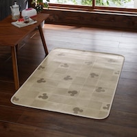 約90×120cm　お子様が座る場所にだけ敷けるコンパクト設計