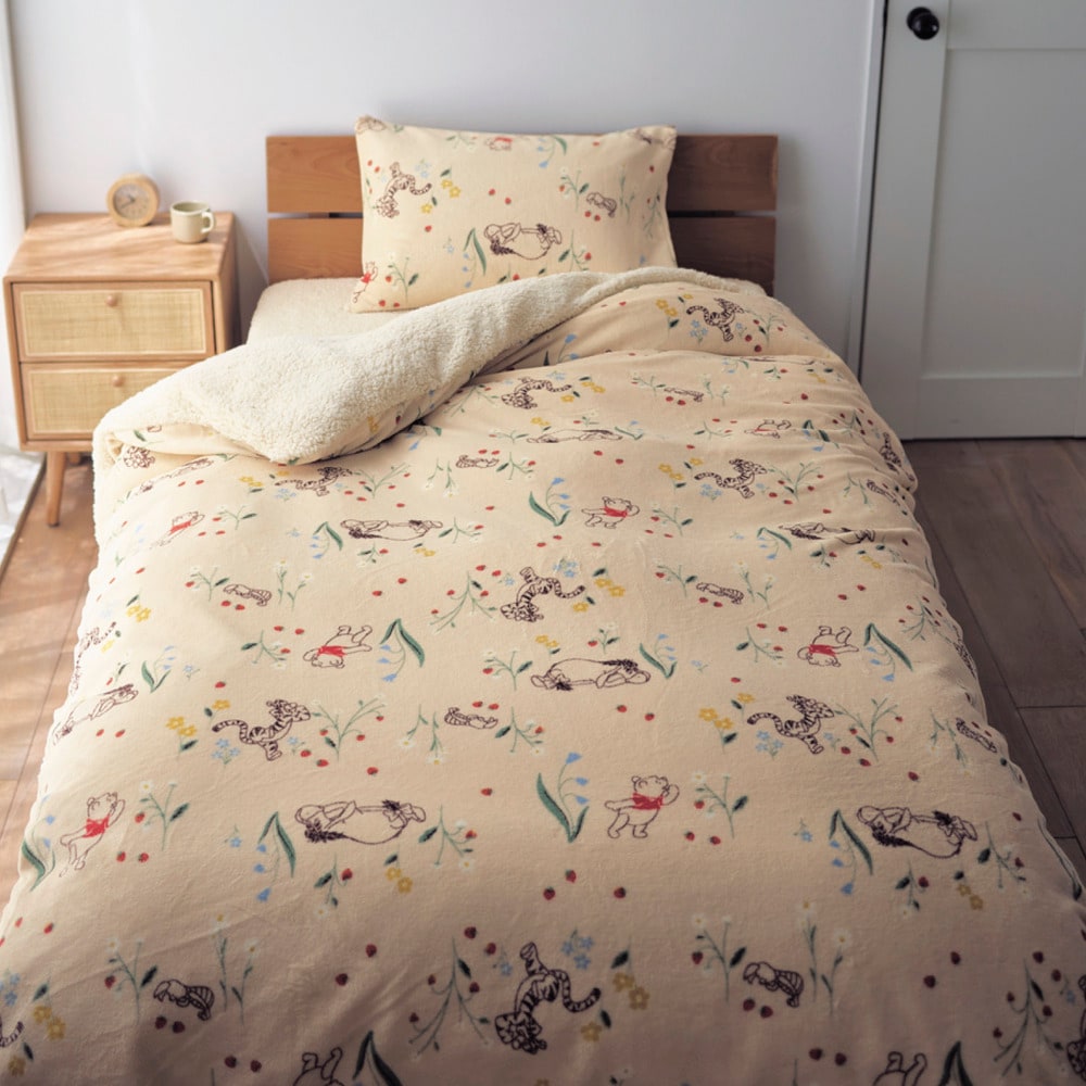 【早い物勝ち】ディズニーパークモチーフがデザインされた掛ふとんカバーのみ2セット マイクロファイバーの布団カバーセット（3点）「ミッキー