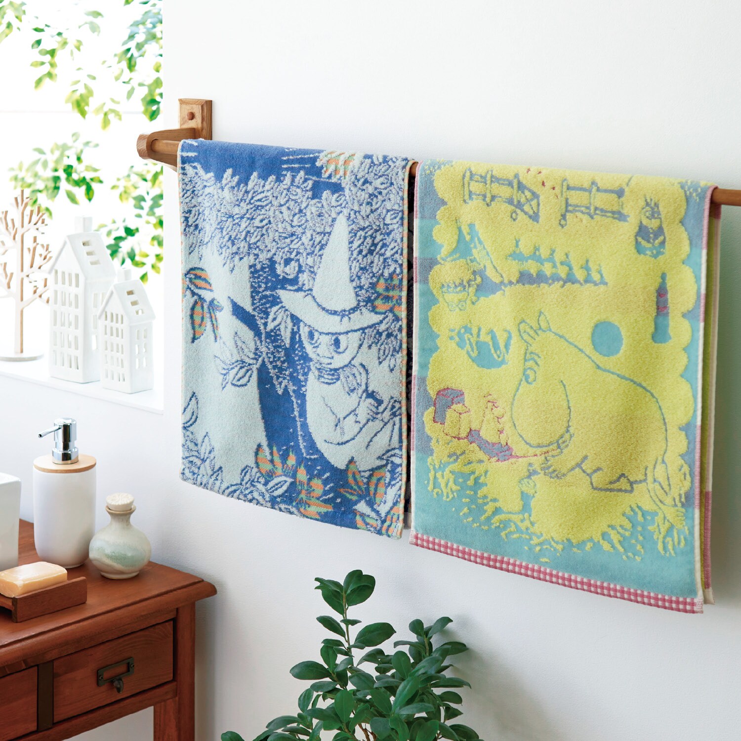 【ムーミン/MOOMIN】ふんわりタオル「ムーミン」 【累計販売数24万点突破】