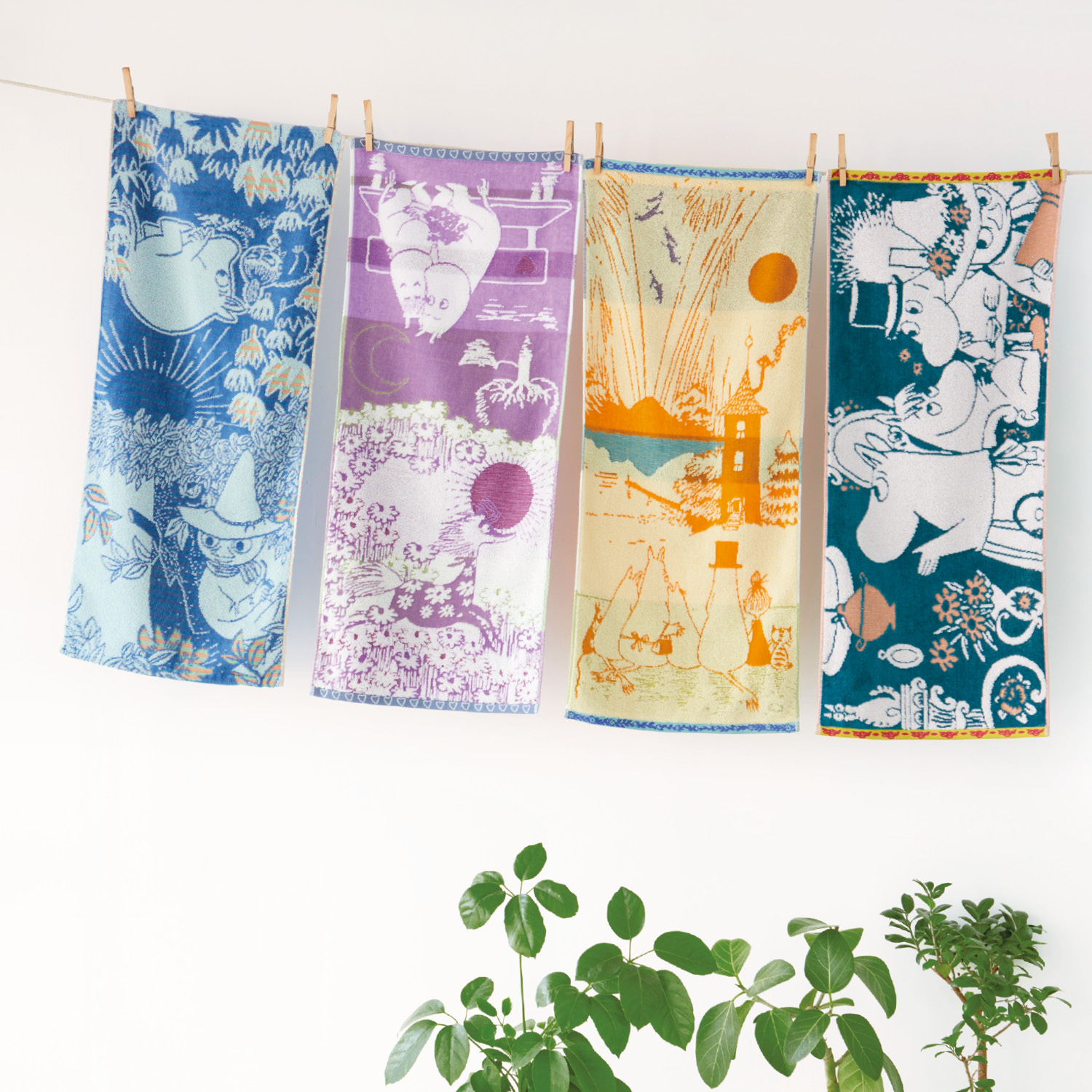 ふんわりタオル「ムーミン」 【累計販売数24万点突破】