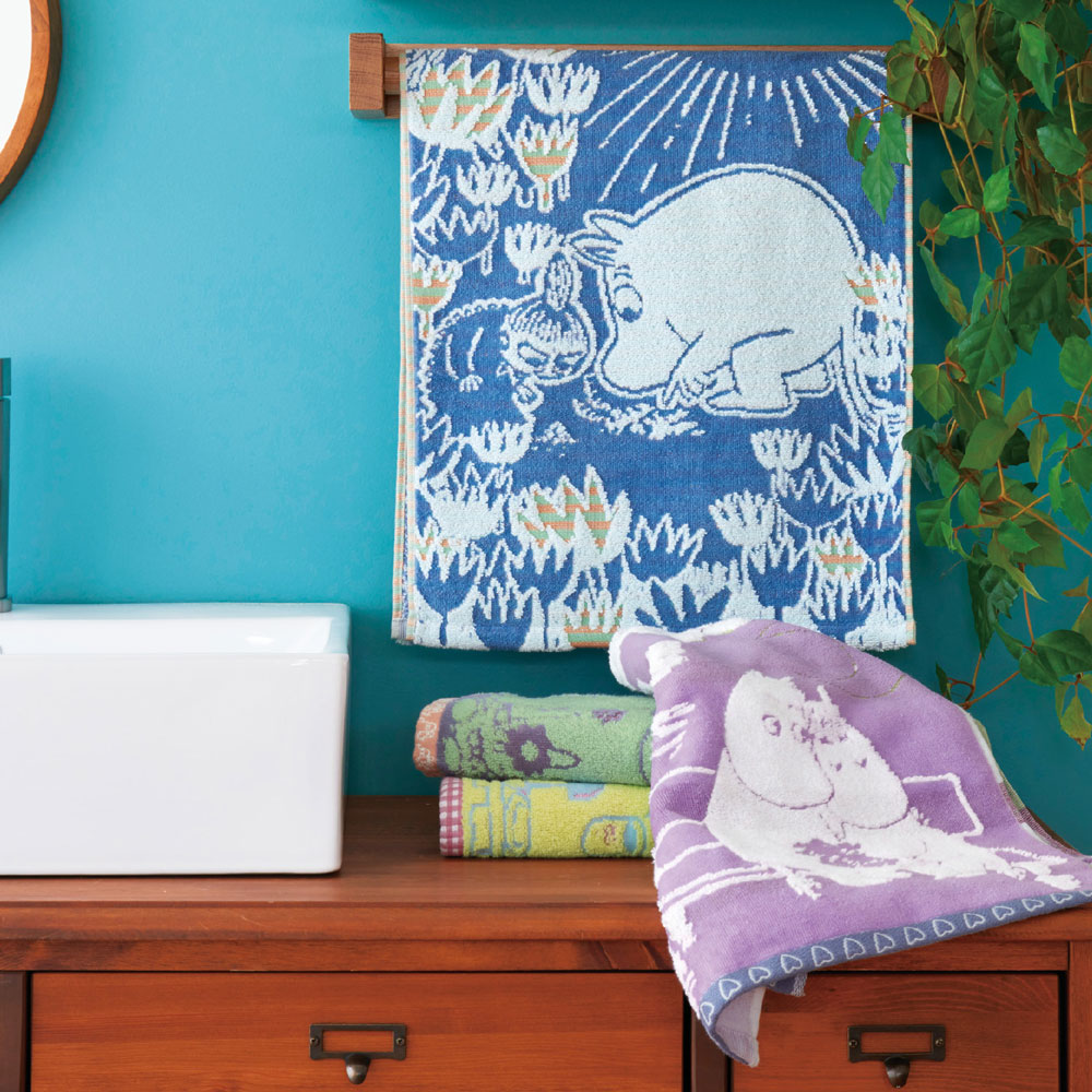 【ムーミン/MOOMIN】ふんわりタオル「ムーミン」 【累計販売数24万点突破】