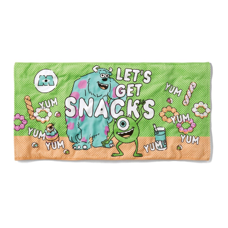 モンスターズ・インク／スナック（バスタオル）