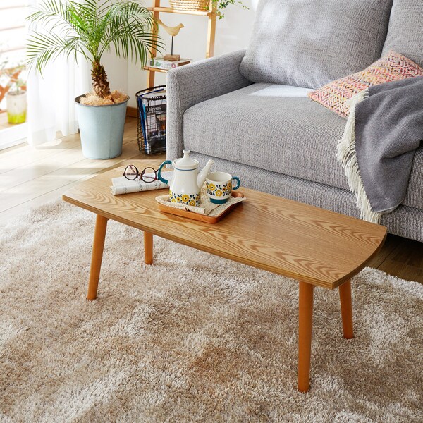 【ベルメゾン】折りたたみリビングローテーブル