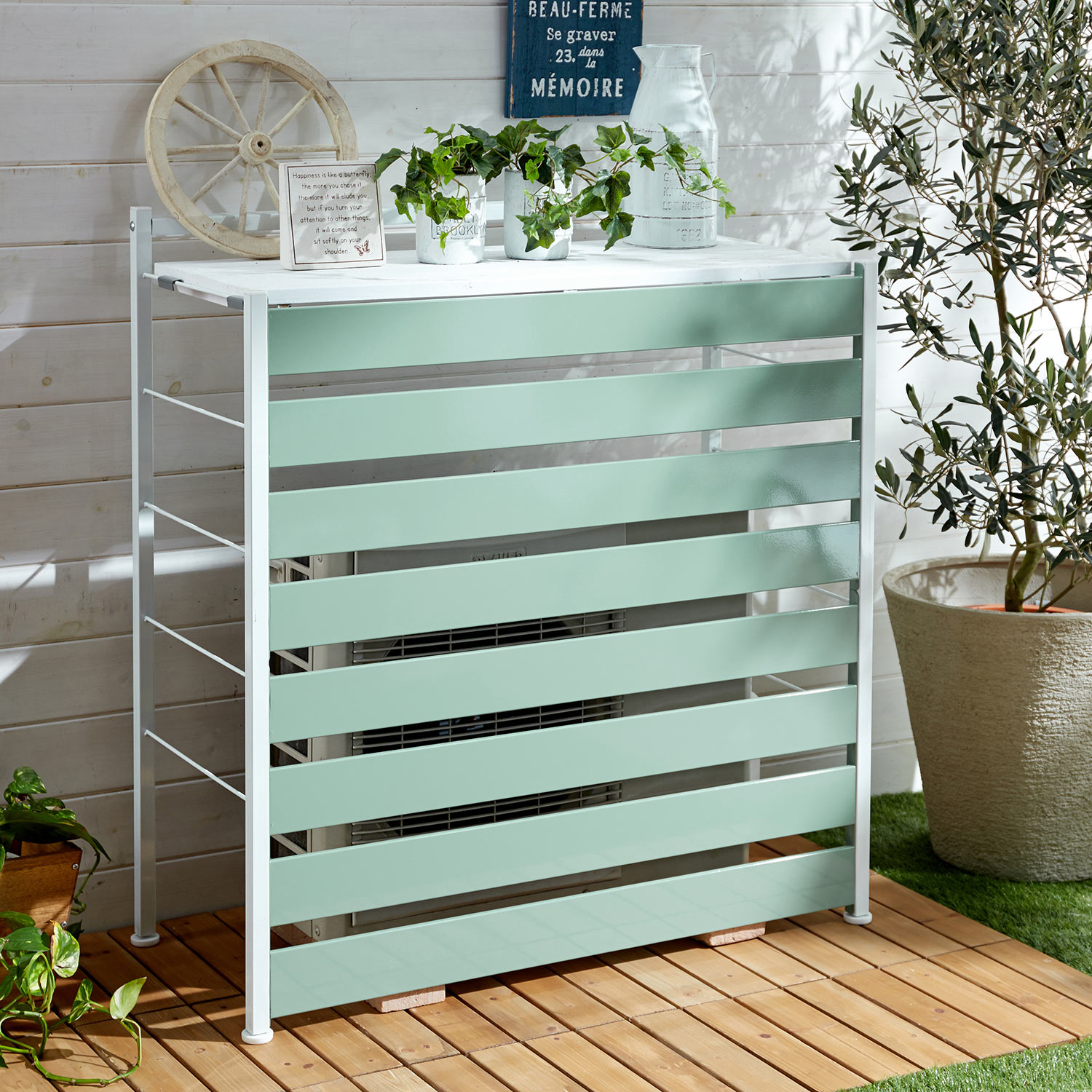 室外機カバー 室外機ラックの通販 通販のベルメゾンネット 室外機カバー 室外機ラックの通販 通販のベルメゾンネット