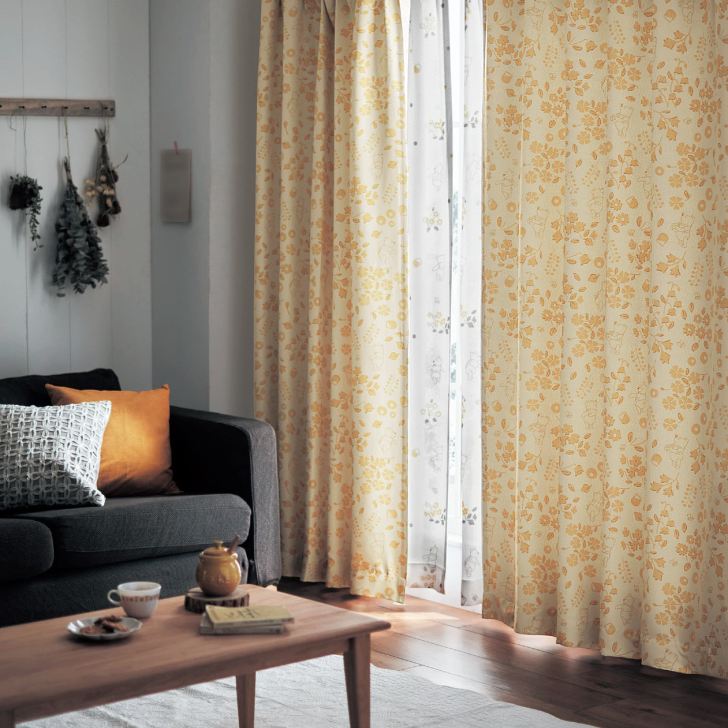 遮光カーテン uvカットミラーレースカーテンセット くまのプーさん ディズニー Disney 通販のベルメゾンネット 遮光カーテン uvカットミラーレースカーテンセット くまのプーさん ディズニー Disney 通販のベルメゾンネット